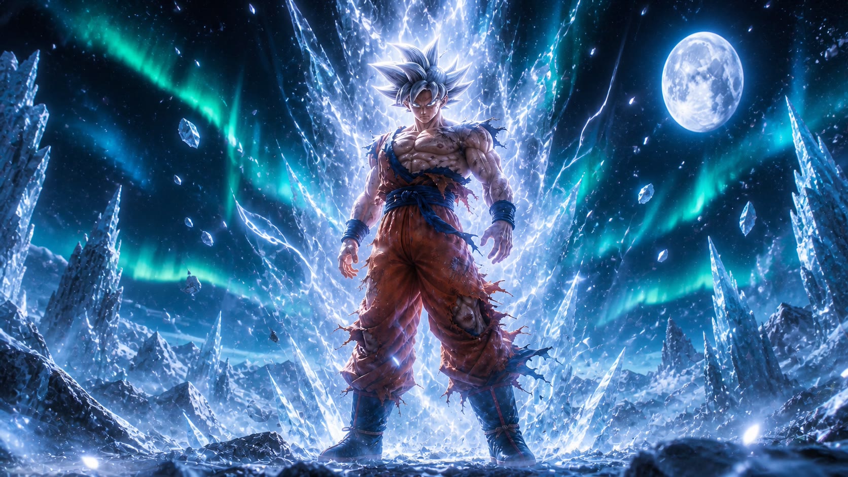 Goku Ultra Instinct untuk Platypus Shmup