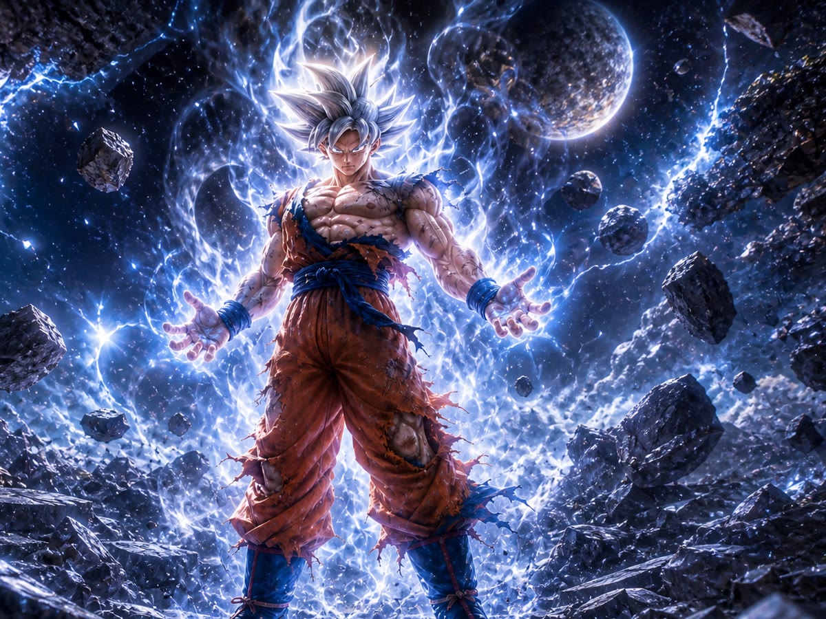 Goku Ultra Instinct untuk Card Duel